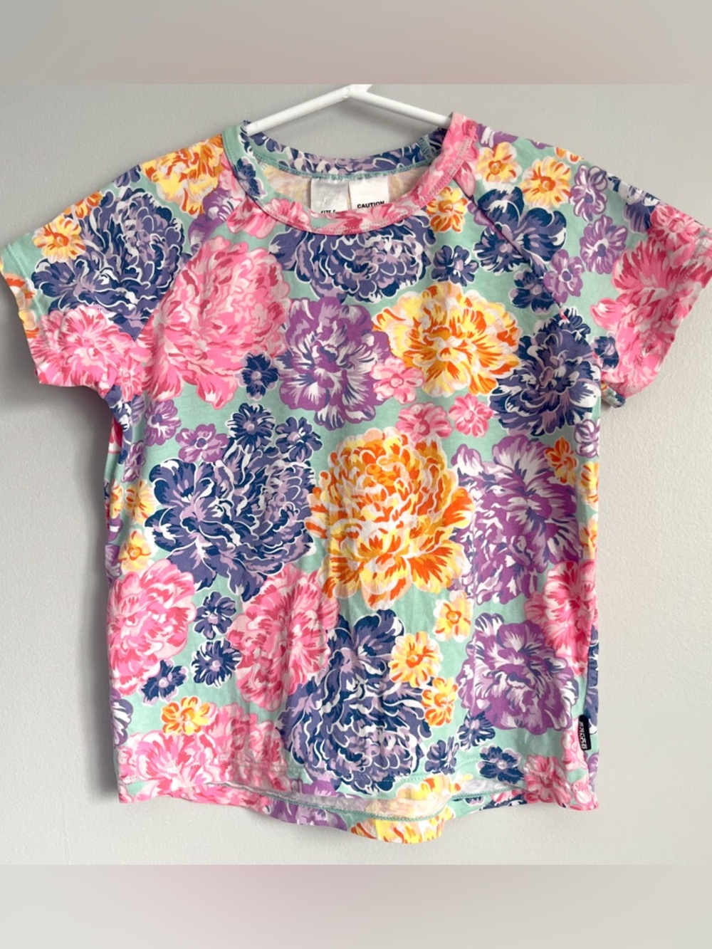 Bonds Floral Cotton Tshirt - size 5